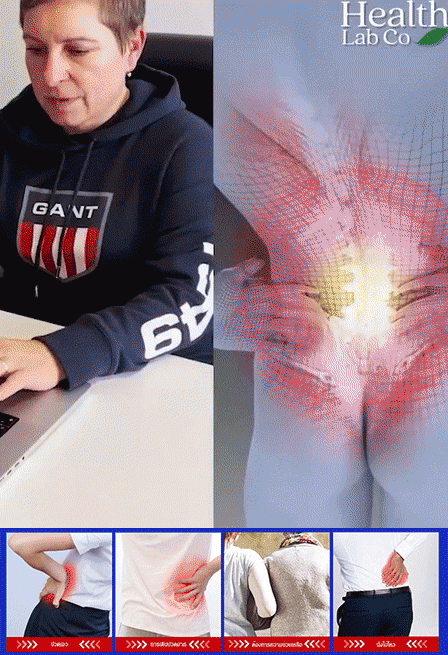 Medical lumbar and hip correction belt