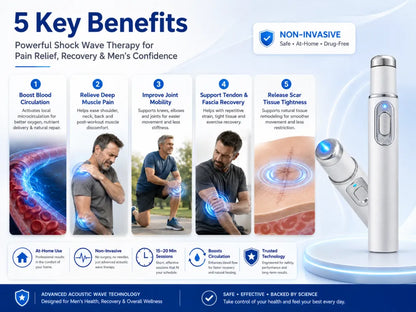 Advanced Acoustic Shockwave Therapy Device
