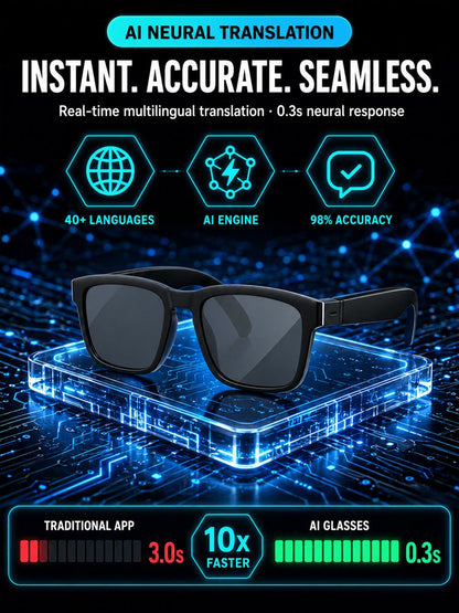 AI Smart Bluetooth Glasses-Ketaticeo
