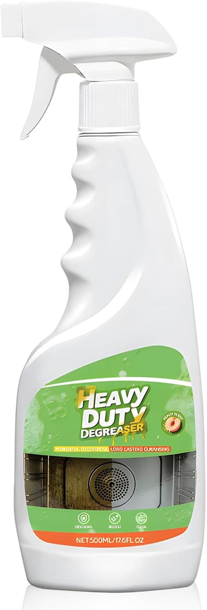 Heavy Duty Degreaser, 500ML Kitchen Cleaner Spray, All Purpose Cleaner Multi forStove, Range Hood, Cooktop & Kitchen Surface