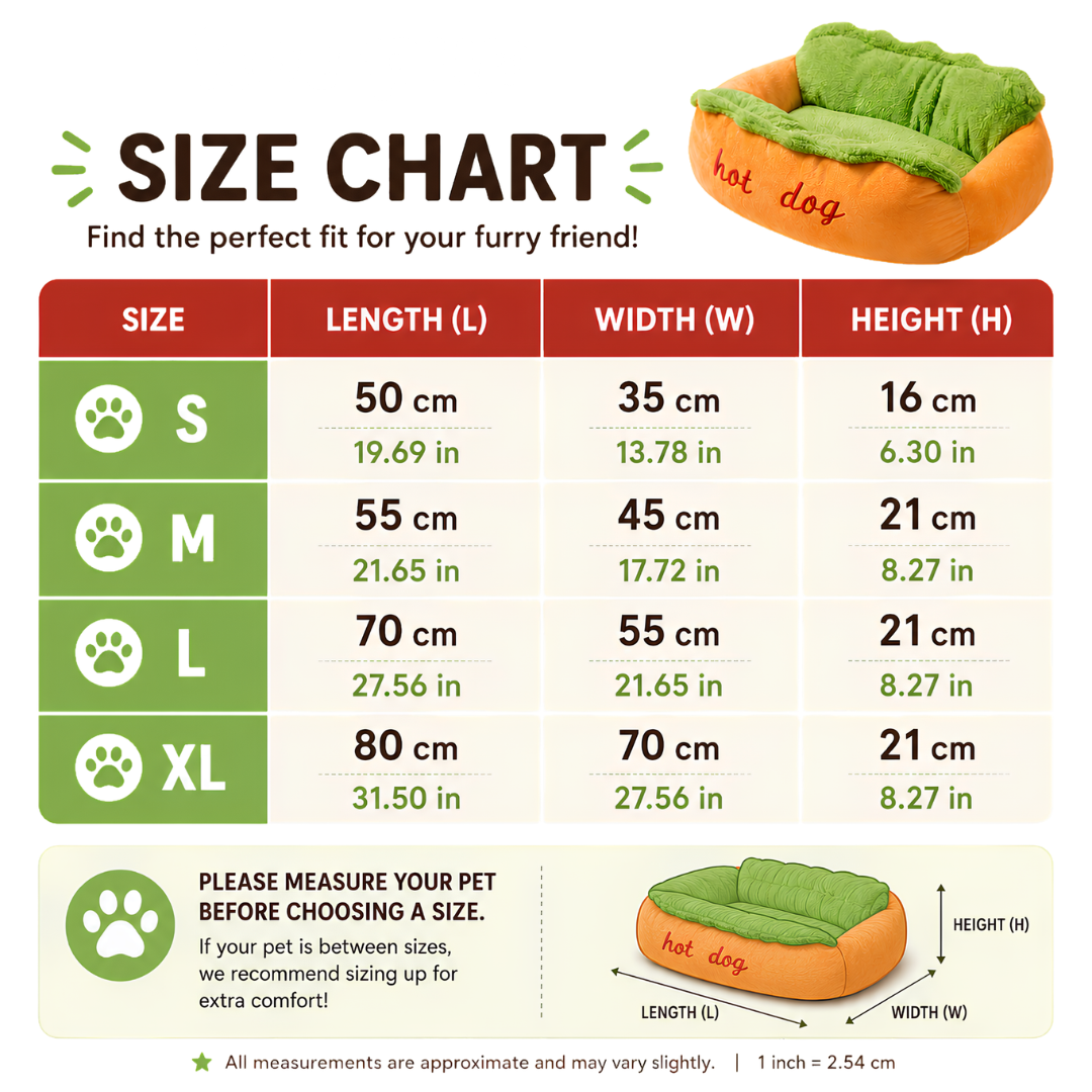 Hot Dog Bed