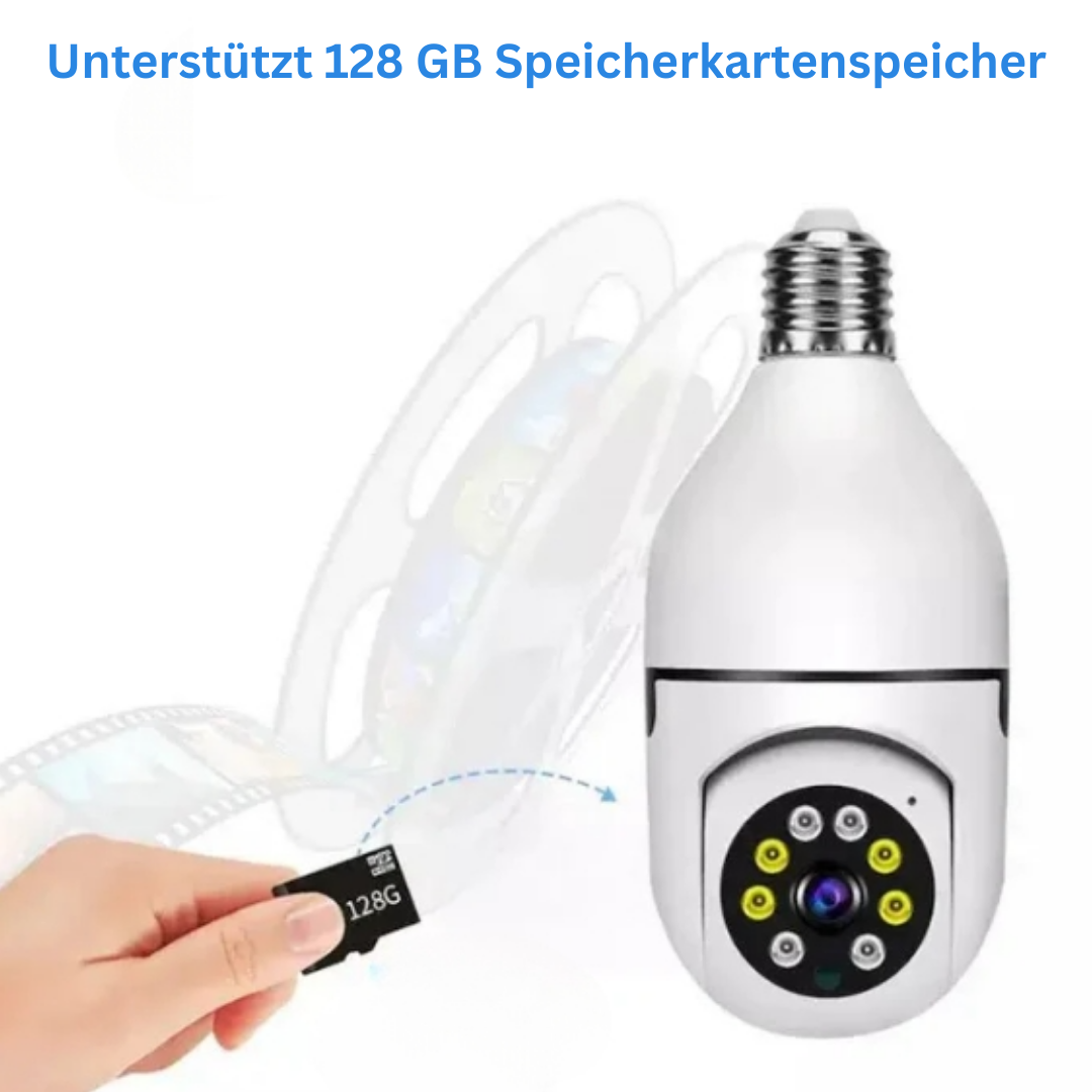 - Sicherheit Wifi Glühbirne Kamera