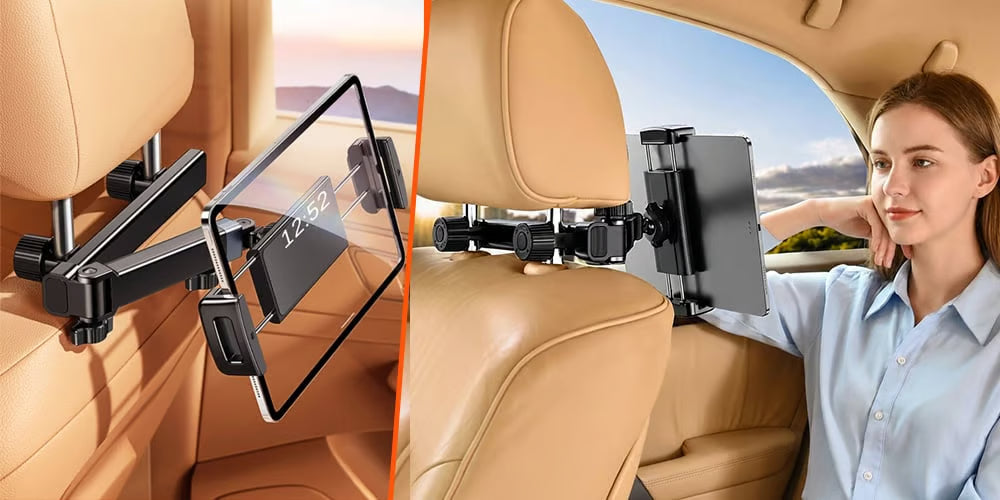 Tablet Holder for Car Headrest