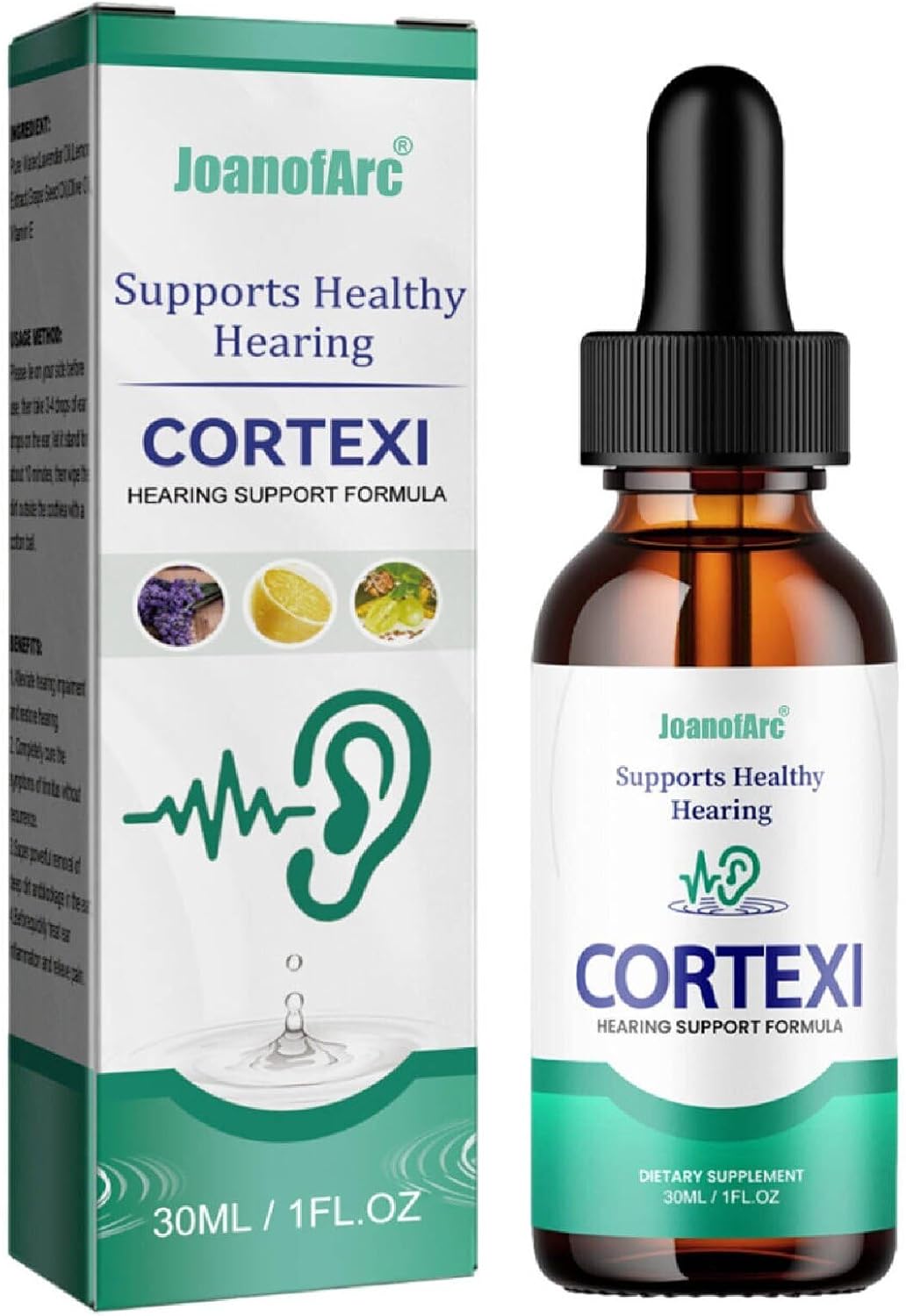 Tinnitus Relief for Ringing Ears Drops, Natural Ears Support Drops, Effective Support for Men & Women to Reduce Ear Noise, Improve Hearing