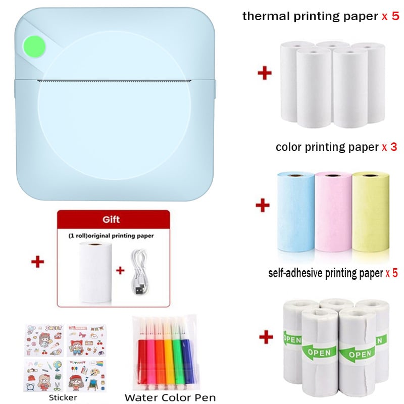 🌈Christmas Hot Sale 49% OFF - Portable Mini Printer