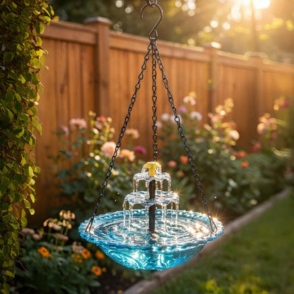 🎁 Limited-Time Offer | Solar Cascade Hanging Bird Bath Fountain  -$AC
