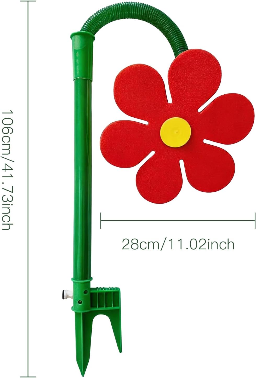 ✨️Boost your courtyard happiness! 360° Rotating Dancing Flower Sprinkler-Funny Dancing Flower Yard Lawn Sprinkler