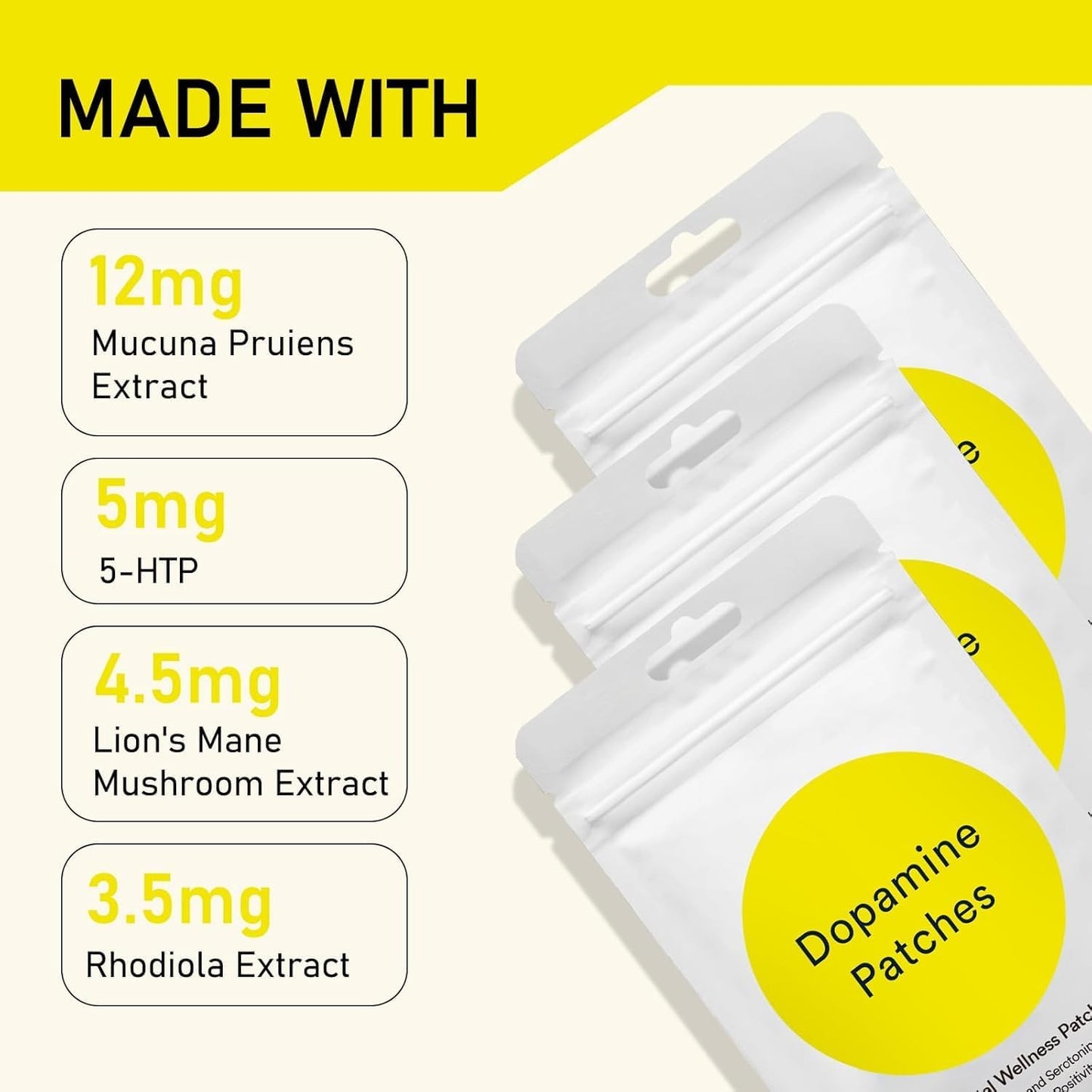 Dopamine Patches: 30 Mental Wellness Patches