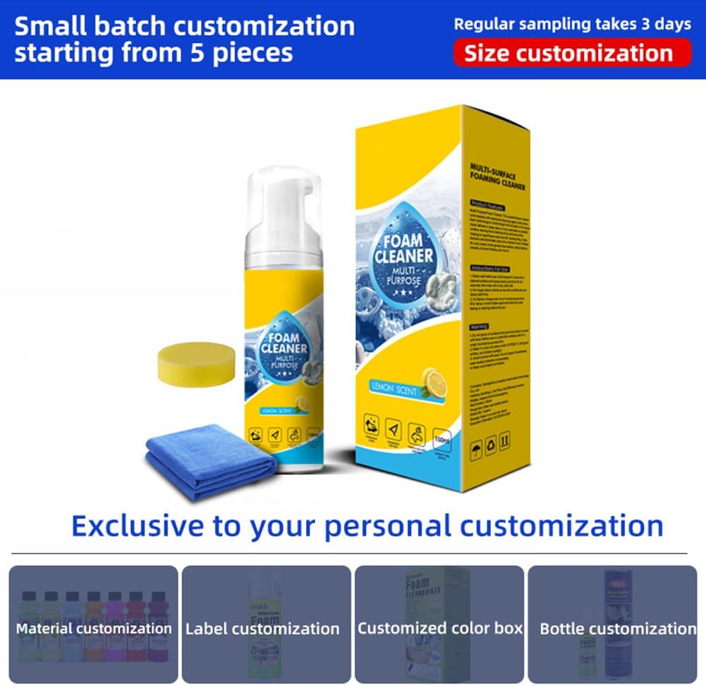All-in-One Cleaner Kit with Wipe & Sponge