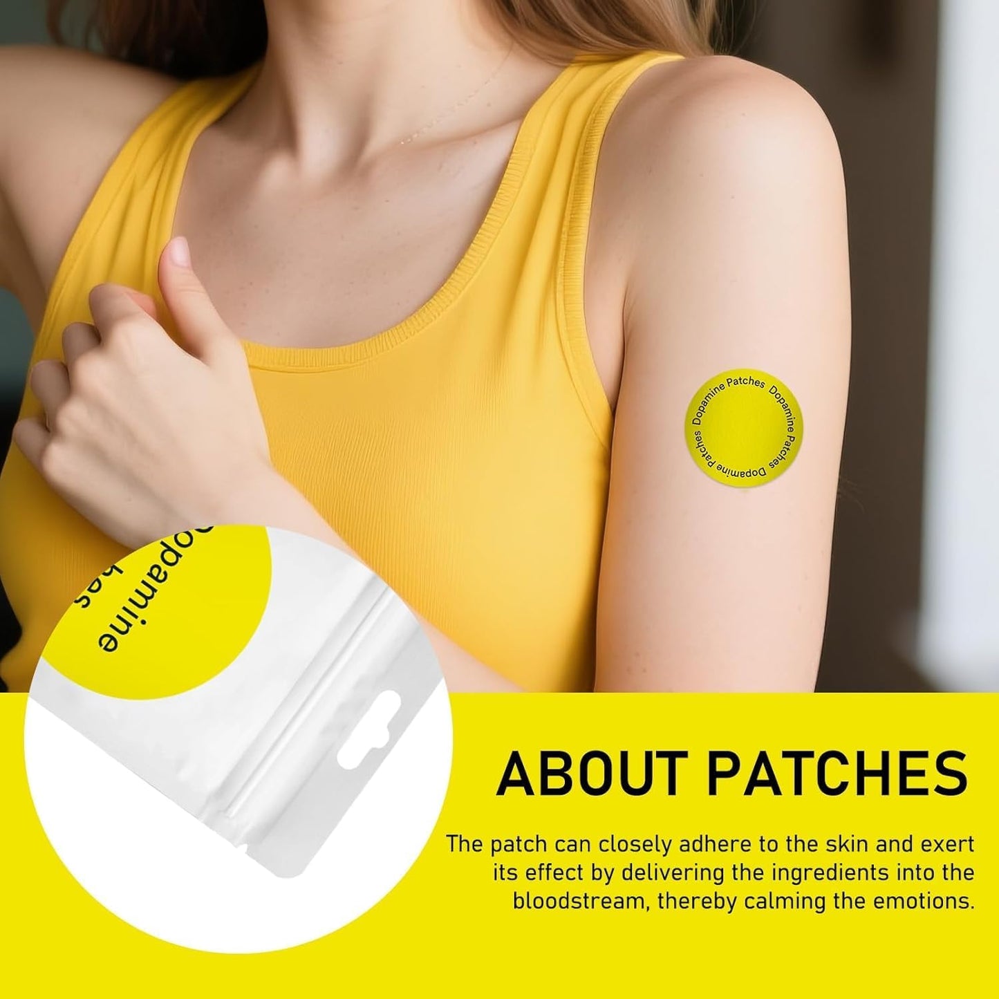 Dopamine Patches: 30 Mental Wellness Patches