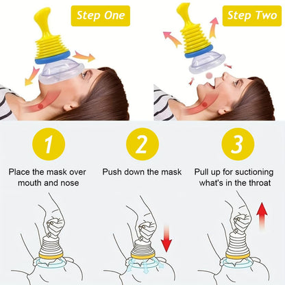Anti Choking Device | Instructions Kit for Choking Rescue