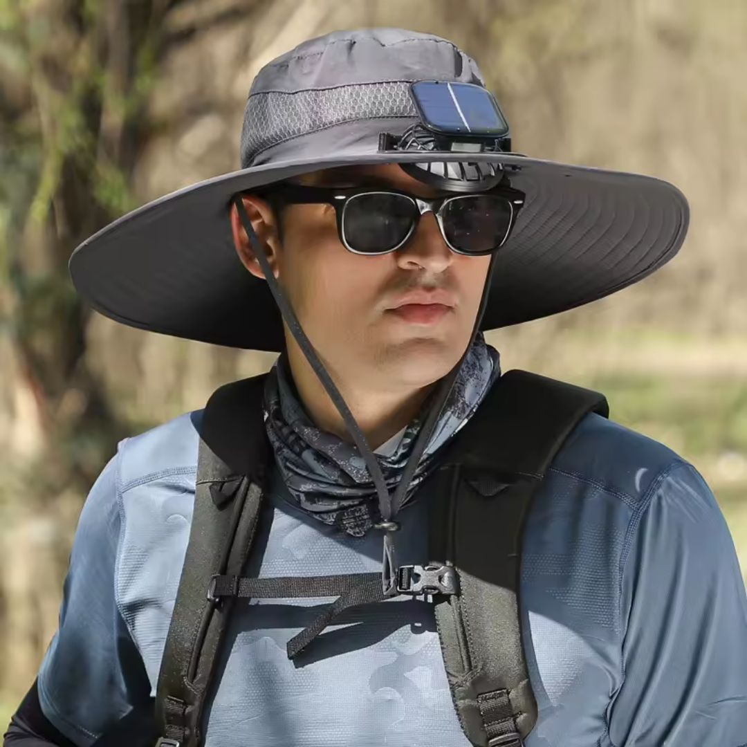 - Sonnenbetriebene Ventilatorenkappe