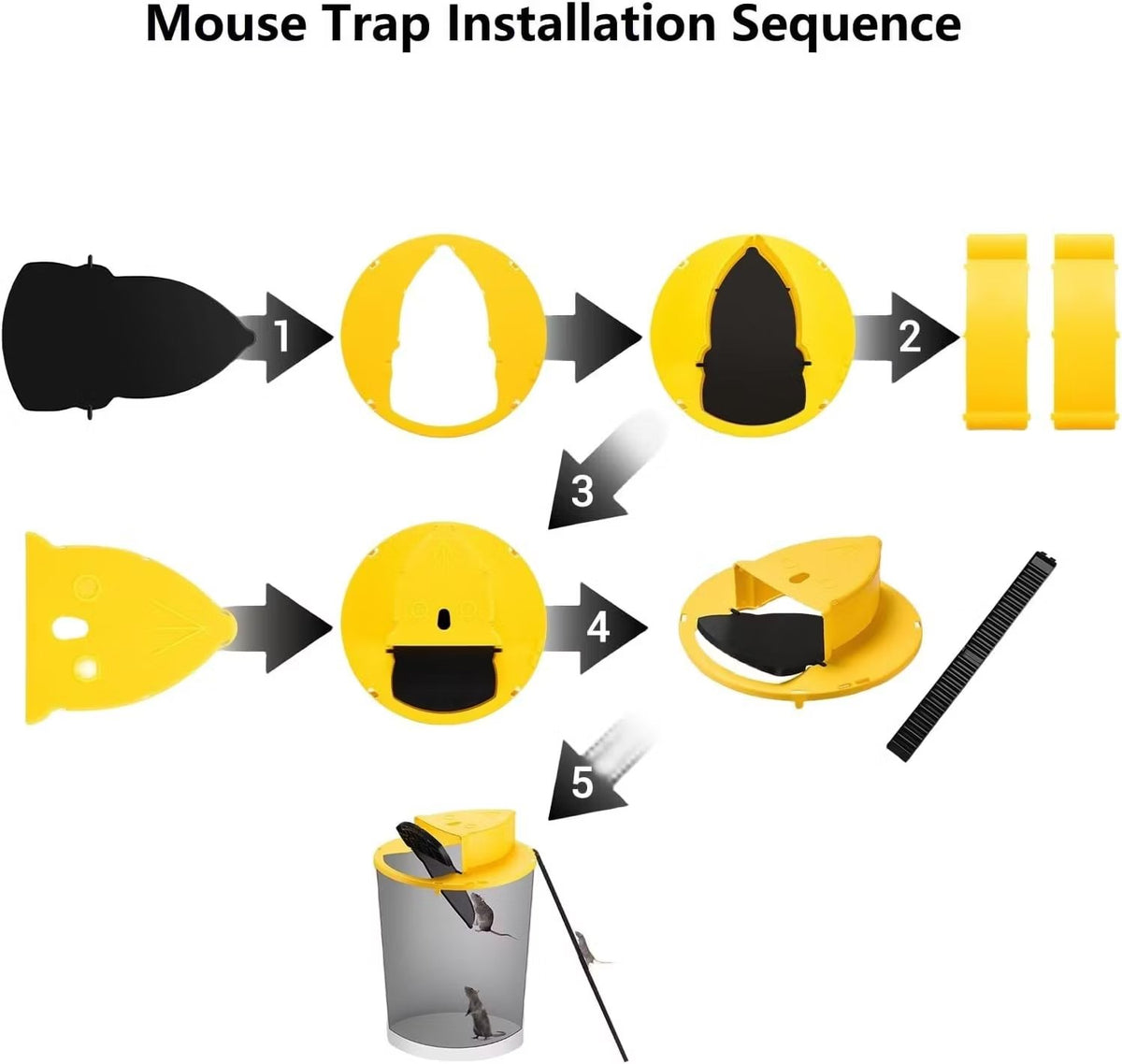 Bucket Lid Mouse Trap