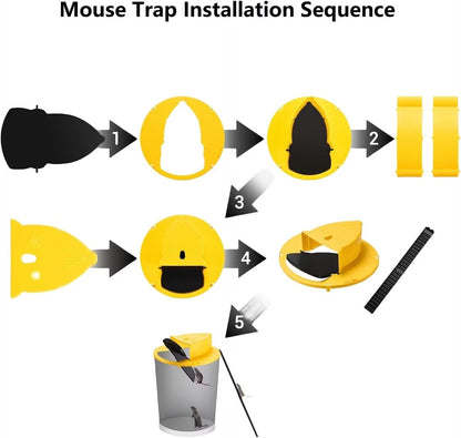 Bucket Lid Mouse Trap