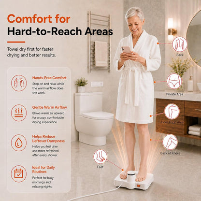 ✨No More Towels! Waterproof Step-On Body Dryer For Bathroom & RV Use