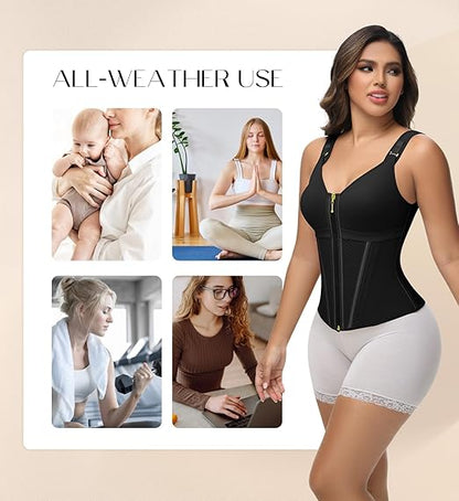 Women's Waist Trainer & Shapewear — Ab-Toning Fitness & Shaping Vest