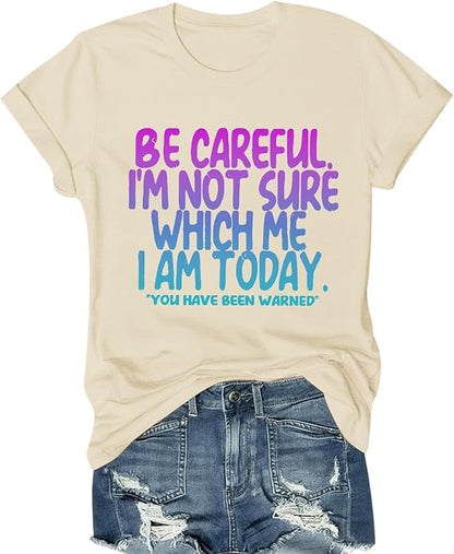 Show Your Personality 🤣 Funny Slogan Graphic T‑Shirt, Perfect For Daily & Gathering