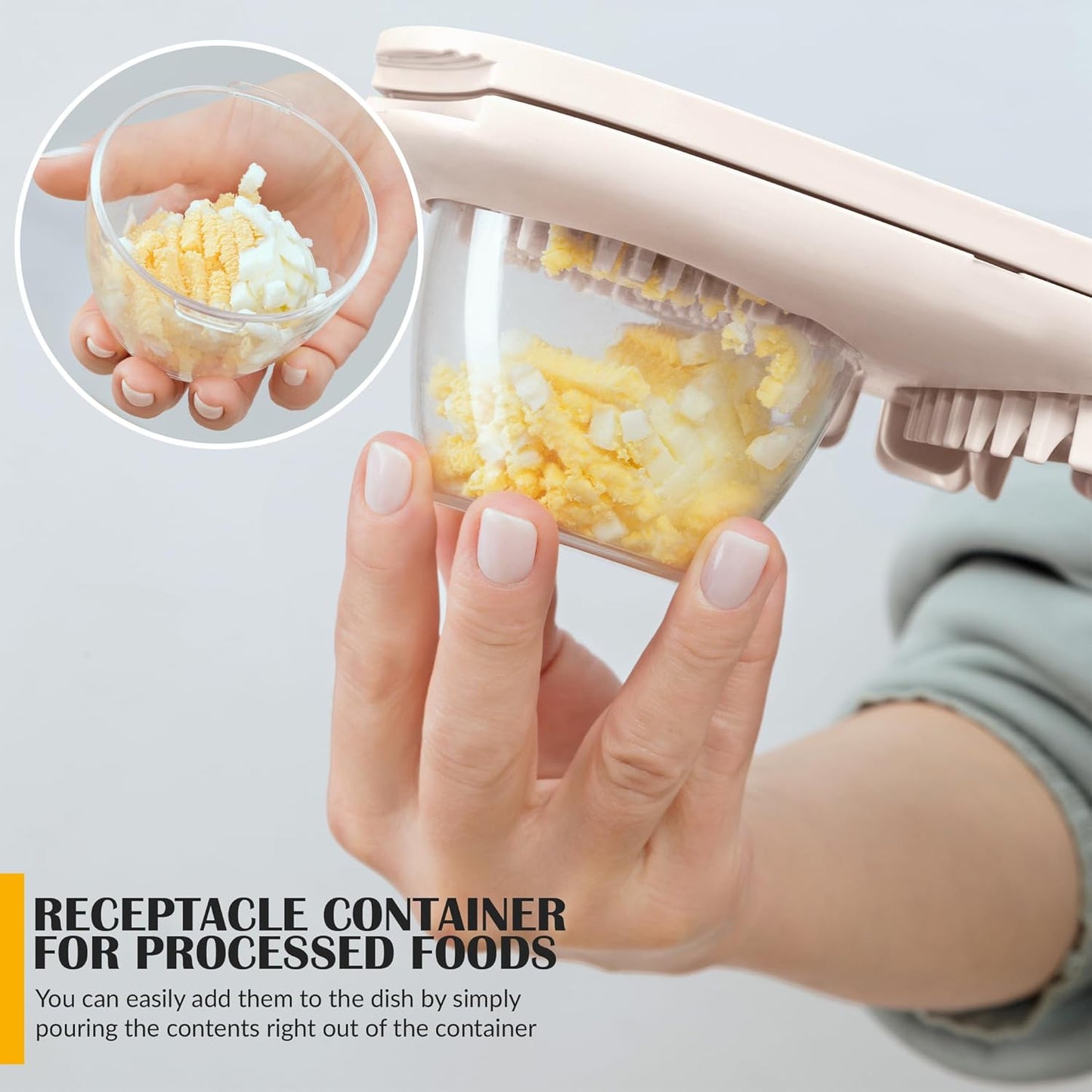 🥪3-in-1 Stainless Steel Multi-Purpose Egg Slicer & Fruit Cutter