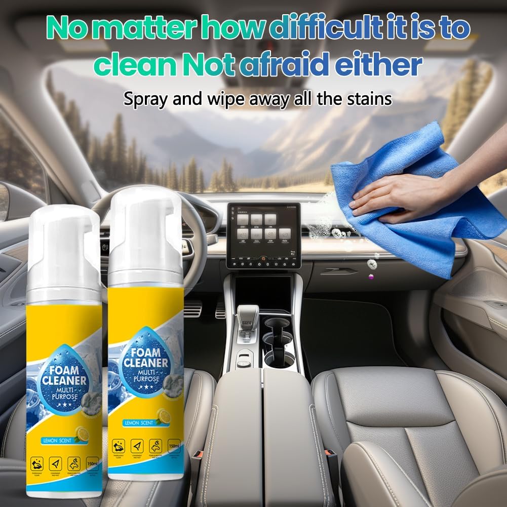 All-in-One Cleaner Kit with Wipe & Sponge