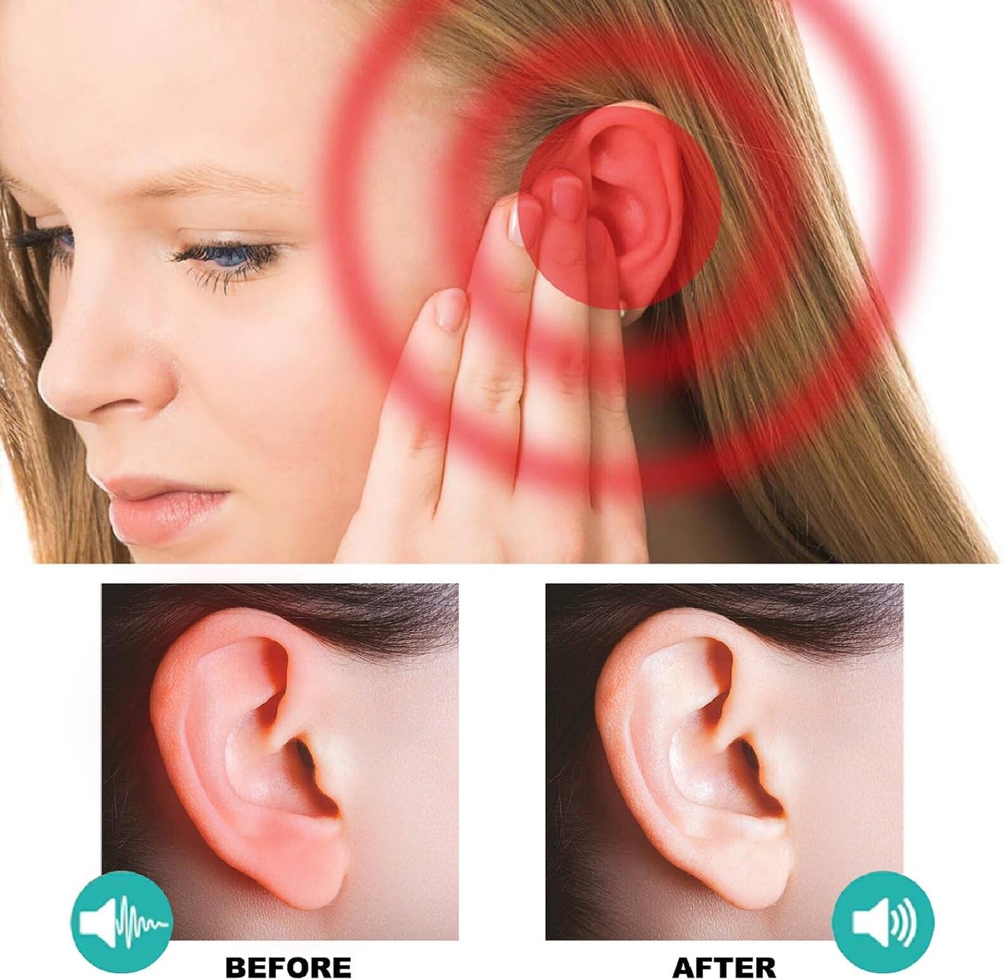 Tinnitus Relief for Ringing Ears Drops, Natural Ears Support Drops, Effective Support for Men & Women to Reduce Ear Noise, Improve Hearing