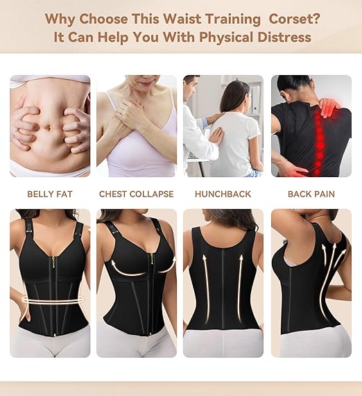 Women's Waist Trainer & Shapewear — Ab-Toning Fitness & Shaping Vest
