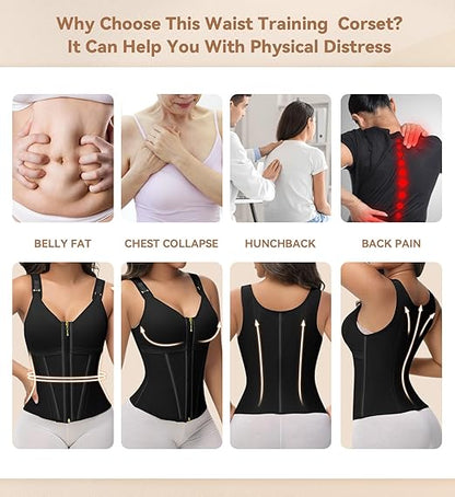 Women's Waist Trainer & Shapewear — Ab-Toning Fitness & Shaping Vest