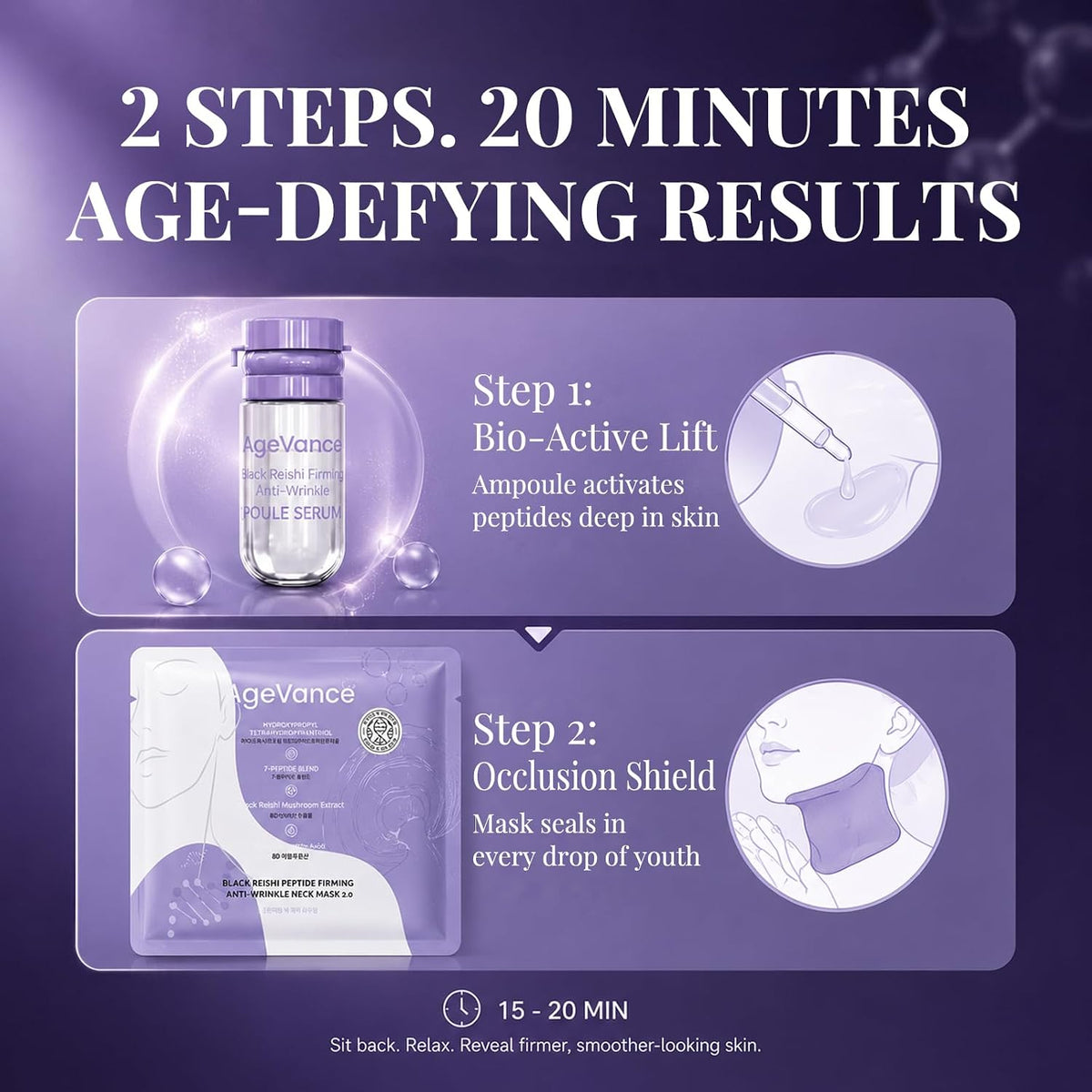 NECK DUO-Fine Line Care Firming Neck Mask