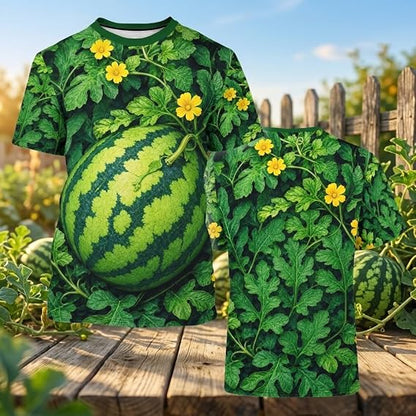 🍉Hilarious Watermelon Belly Tee | Party Must‑Have