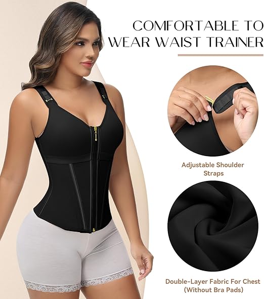 Women's Waist Trainer & Shapewear — Ab-Toning Fitness & Shaping Vest
