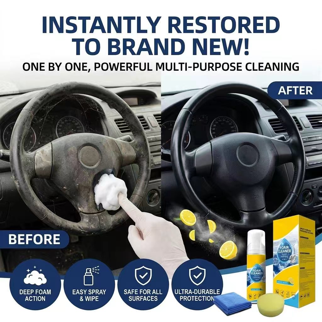 Last Day 70% OFF💦4-in-1 Multi-Enzyme Foam Cleaner