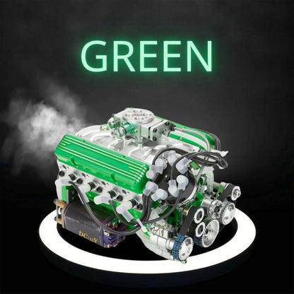 🎉 Pre Christmas Sale 70% OFF 🔥 GasOline OHV V8 Small Block Engine Model Kits