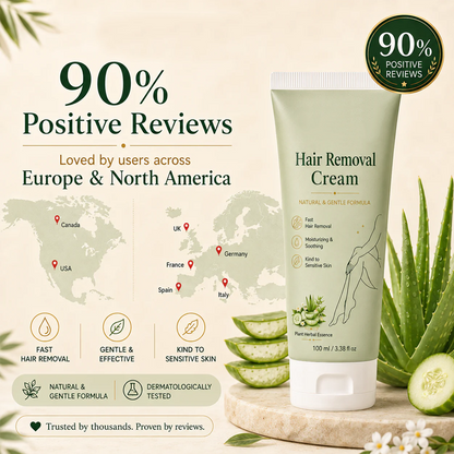 LAST DAY -BUY 1 GET 1 FREE🤩  Ahlwo Painless Depilatory Cream – No Razor Bumps, No Harsh Odor