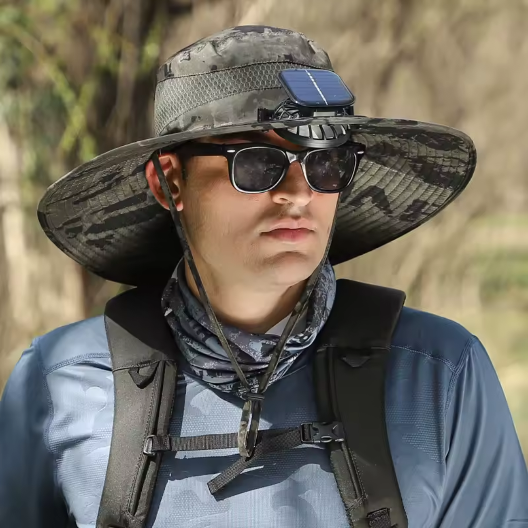 - Sonnenbetriebene Ventilatorenkappe