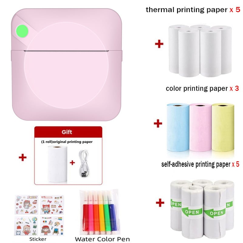 🌈Christmas Hot Sale 49% OFF - Portable Mini Printer
