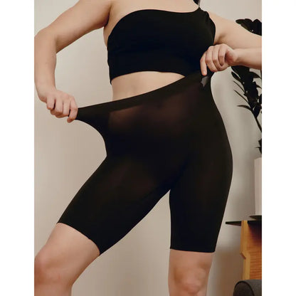 Women's Seamless Slip Shorts Under Dresses - Cooling Anti Chafing Boyshort Underwear, Yoga Boxer Panties Summer