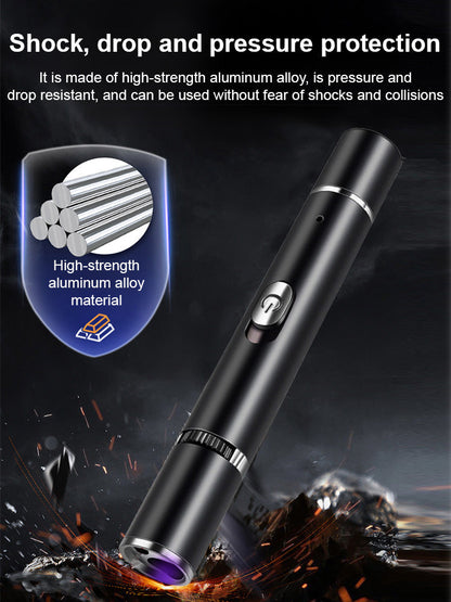 ⚡High-intensity laser pointer, requiring only monthly recharging
