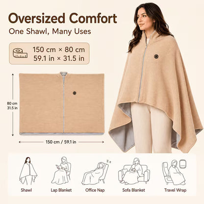 Toasty Alouetta Heated Shawl