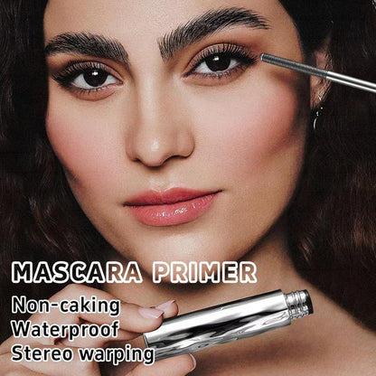 Iron Wand Mascara - Telescopic Tubing Mascara, Liquid LashExtensions Effect, Waterproof & Long-Lasting, No Flaking,No Clumping, 3D Curling Wand for Bold, Defined Lashes(Black)