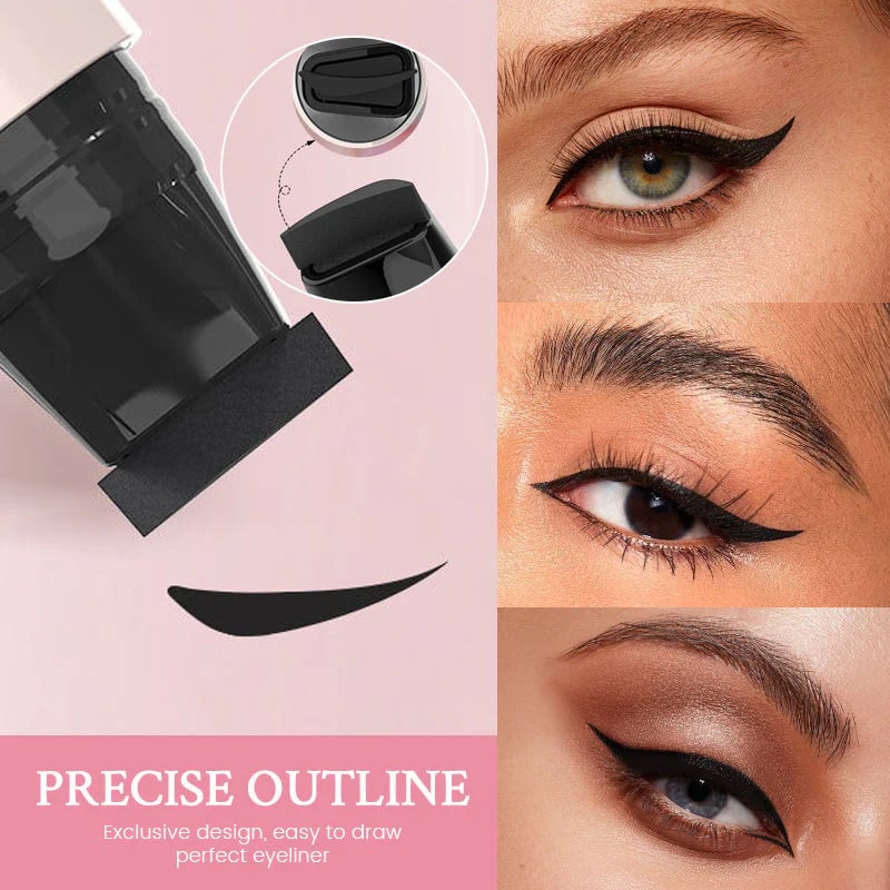 Integrated Rotating Eyeliner Stamp Pen
