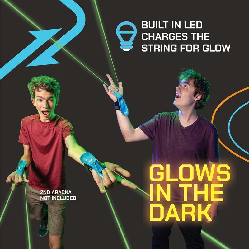 49% OFF This Week Promotions🎉🎉World's First String Launching Webshooter that Glows-In-the-Dark