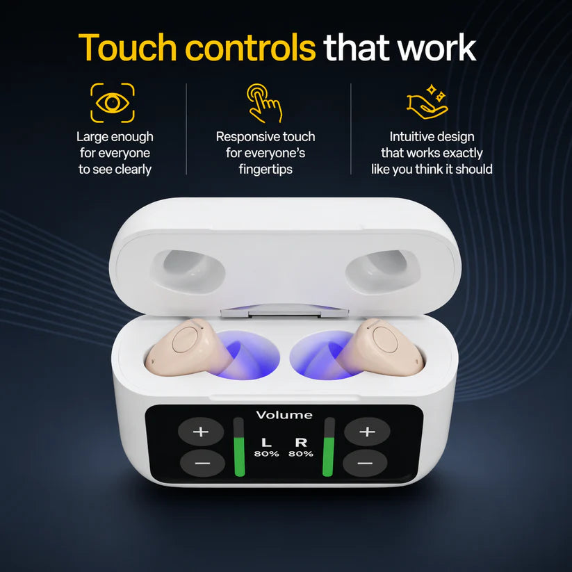 🔥 Final 1 Hours : Only Limited Stock Left🏆GluCent® Atom X Smart Hearing Aids — Hear Clearly, Feel Confident Again 💖(Mayo Clinic Recommended）