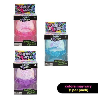 Jelly Squish – Soft Gel-Filled Sensory Squeeze Toy for Home, Office & Travel