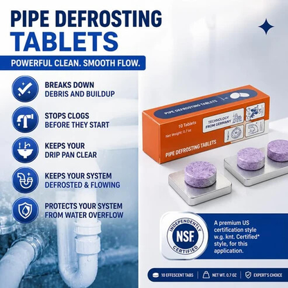 Powerful Pipe Declogging & Cleaning Tablets🔥