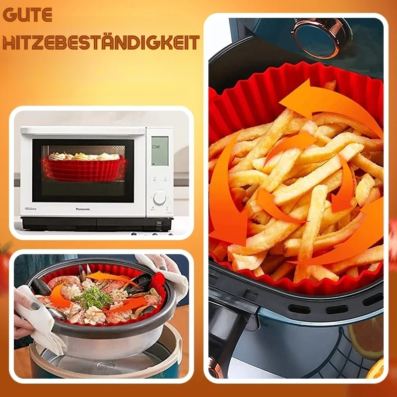 - Silikon-Luftfritierschale (1+1 GRATIS)