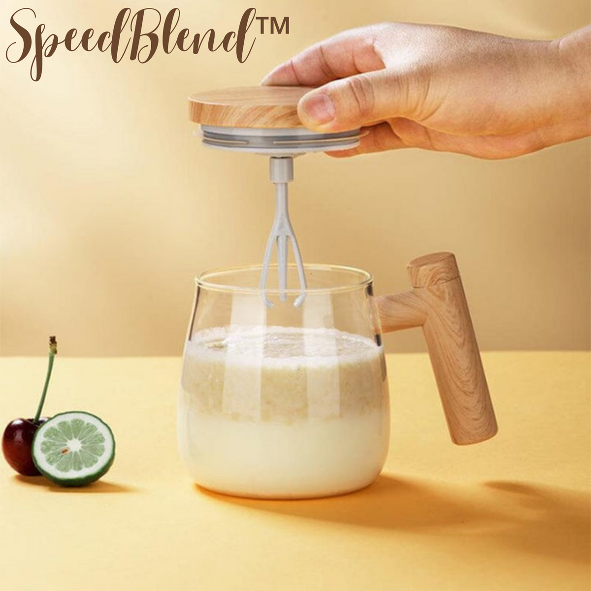 Selbstrührender Becher