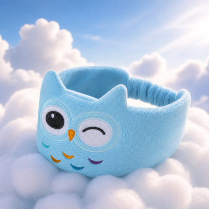 🐾Snugsy Buds 2.0 Kids Sleep Headband Headphones, Soft Fleece Cartoon Wireless Sleeping Earphones for Children &
