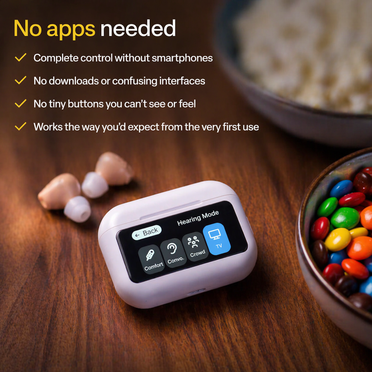🔥 Only 1 Hours Left! 👂 Pryxo™ Atom X Smart Hearing Aids — Clearer Sound, More Comfortable Living 💖🔊