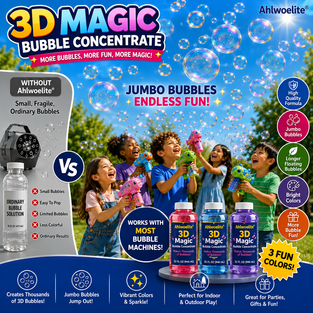 👨‍👩‍👧‍👦 Last Day Promotion — Turn Ordinary Bubble Time Into a Giant Animal & Ocean Adventure 🫧🐋