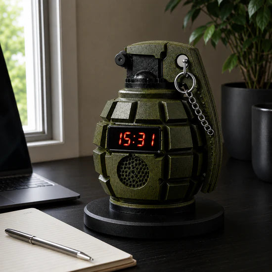 Early Drill™ Grenade Alarm Clock