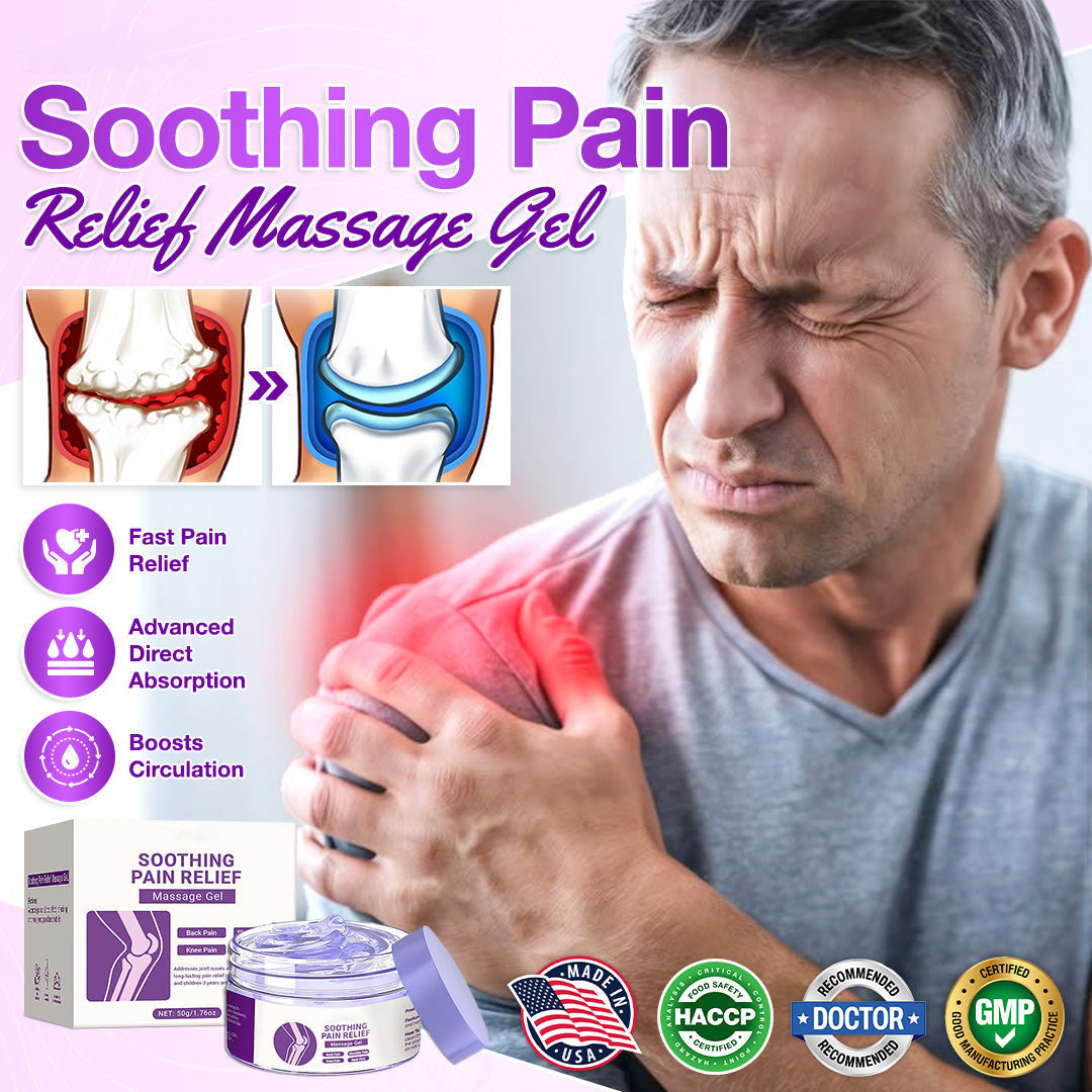 🛡️Turmeric & Emu Oil Arthritis Soothing Pain Relief Massage Gel 👨‍⚕️American Orthopaedics (AAOS) Approved💪⚡